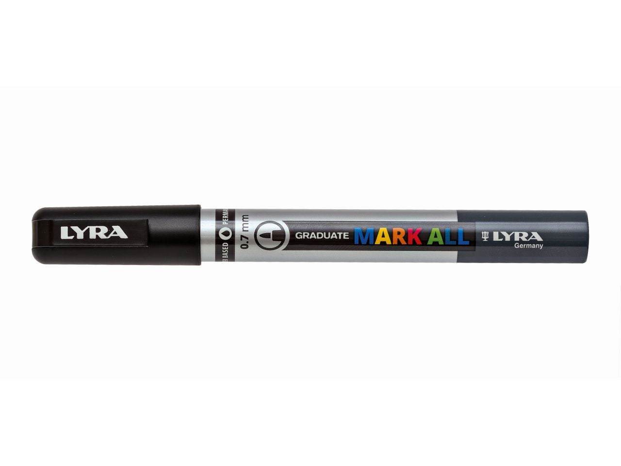 Marcatore lyra graduate mark all misura 0,7mm colore nero