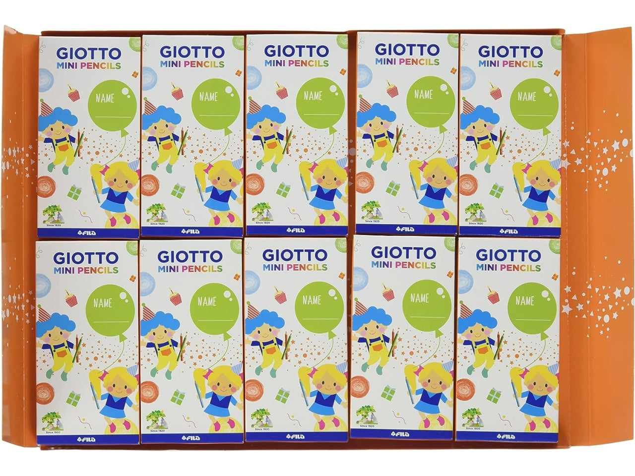 Giotto Party Gift, Set Pastelli per feste di compleanno, 3 +