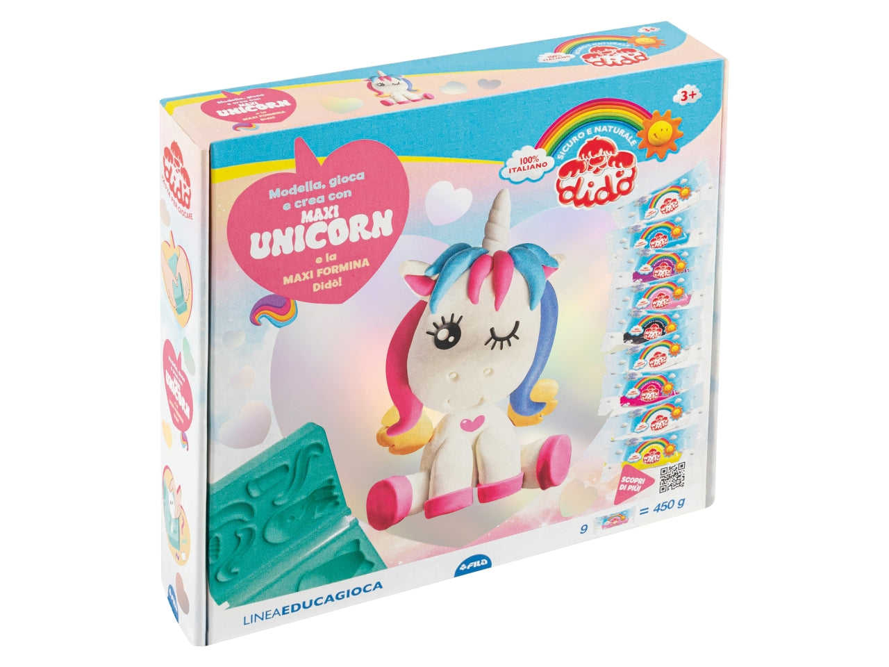 Gioco Creativo Dido' Modella Gioca E Crea Maxi Unicorn | Fila