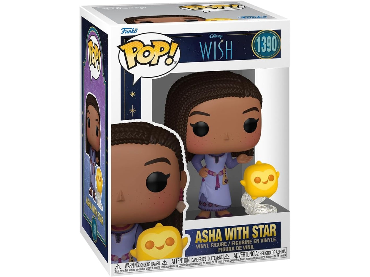 Pop & buddy: disney wish - asha with star pop 1