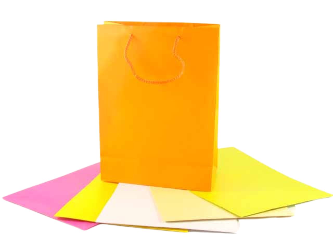 Shopper carta colorata 27x12x37 sh73907