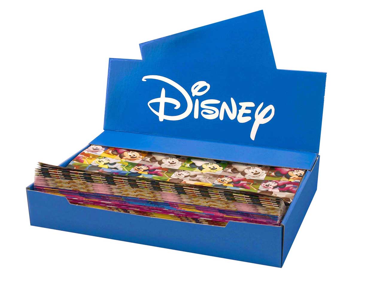 Foglio di carta regalo con decorazione personaggi walt disney