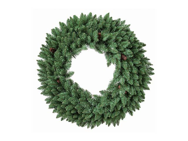 Corona con pigne 90cm 310 rami