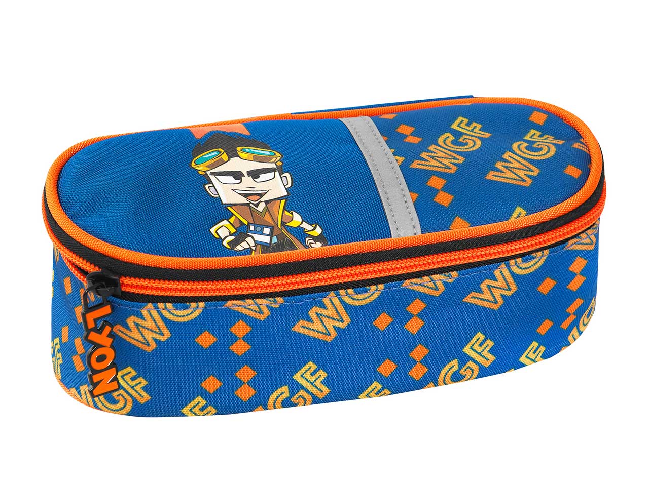 Lyon gamer astuccio ovale organizzato$
