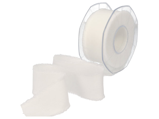 Sfrangiato 38mmx15mt bianco f182/35 1