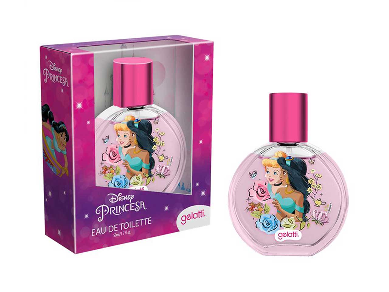 Profumo bambina Disney Principesse floreale, eau de toilette, 50 ml