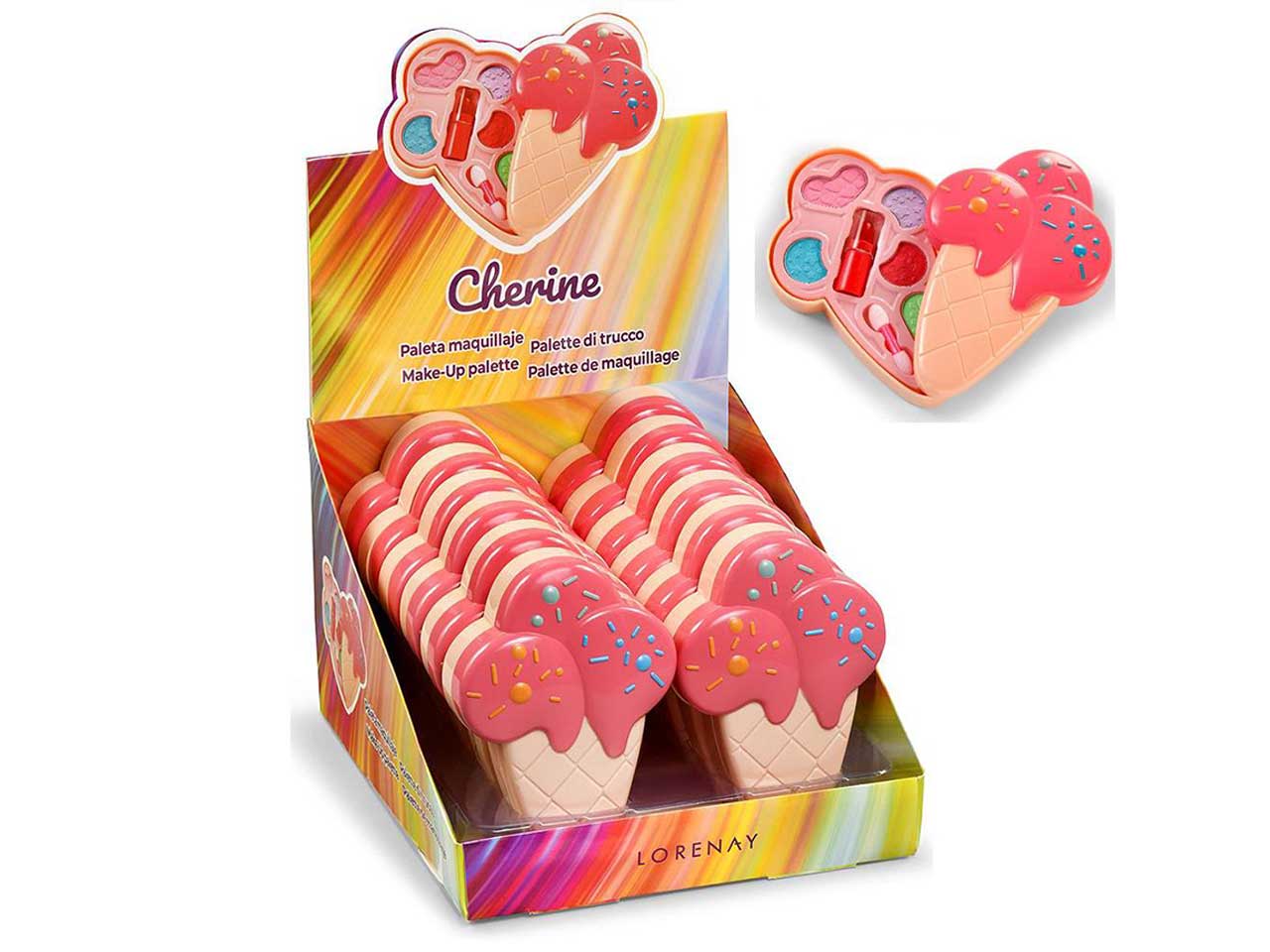 Cherine palette make up gelato