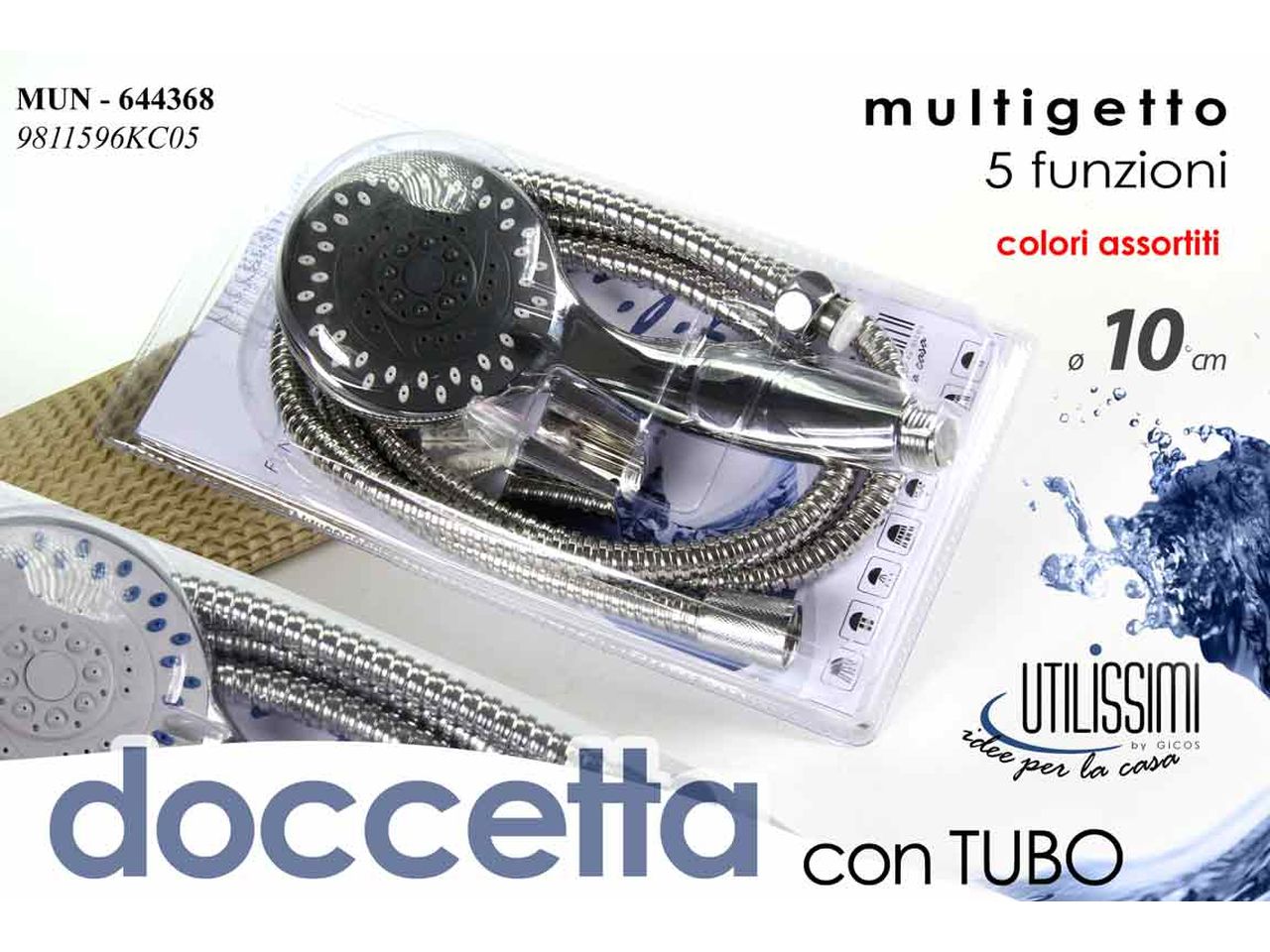 Doccia c/tubo 5f 644368