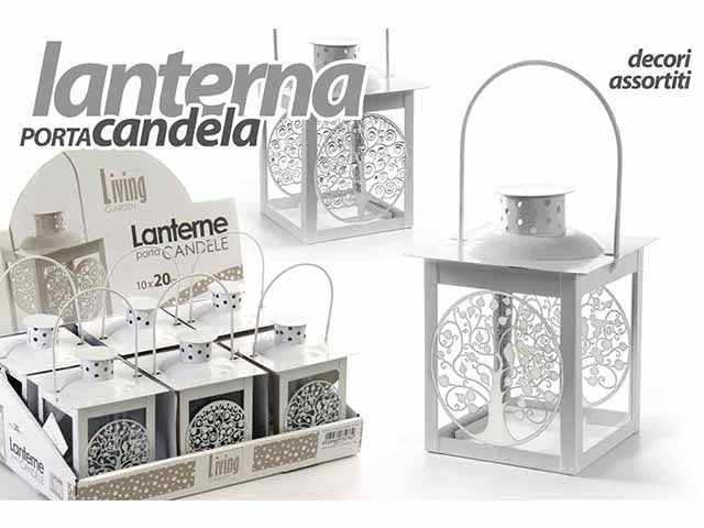 Mini lanterna bianca 7x15 732775