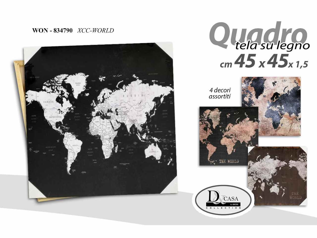 Quadro 45x45x1,5cm834790