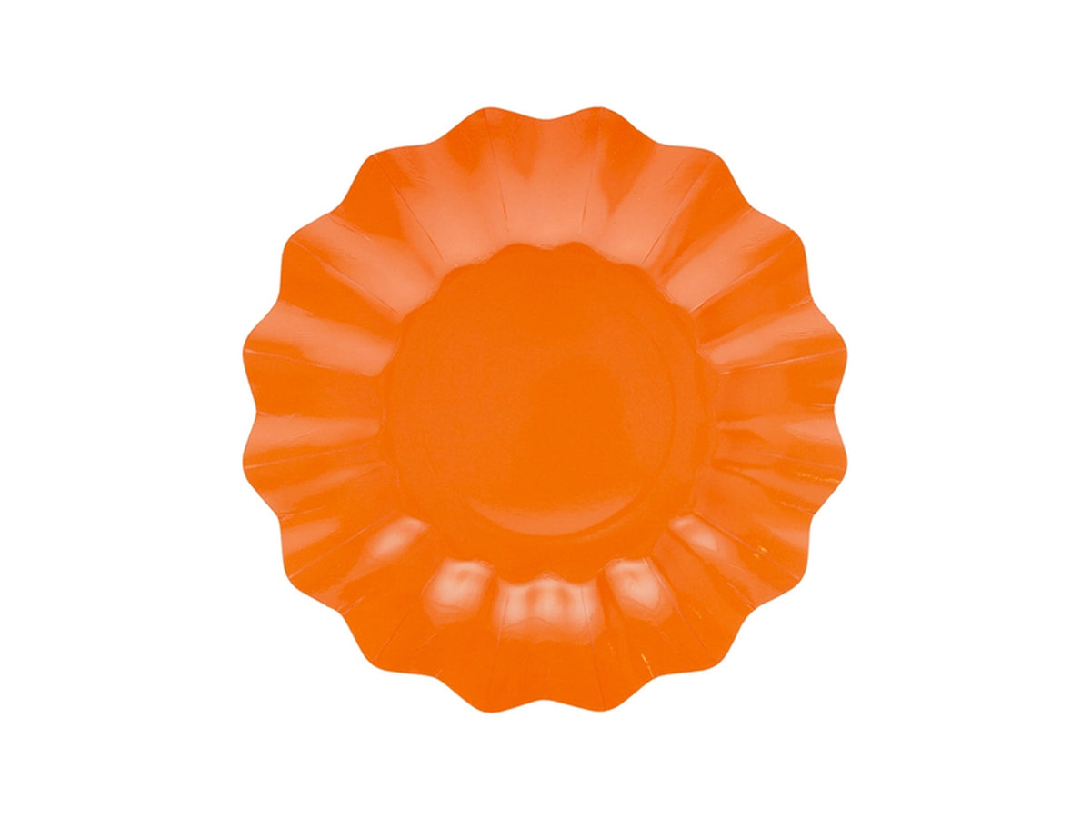 Piatti new shape 21cm decoro papaya - la confezione contiene 8 piatti