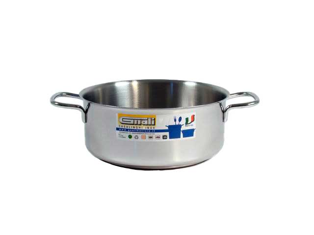 Casseruola fonda 20cm 2 manici c220