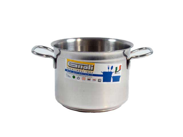 Pentola cm.14 inox 18/c realterm p214