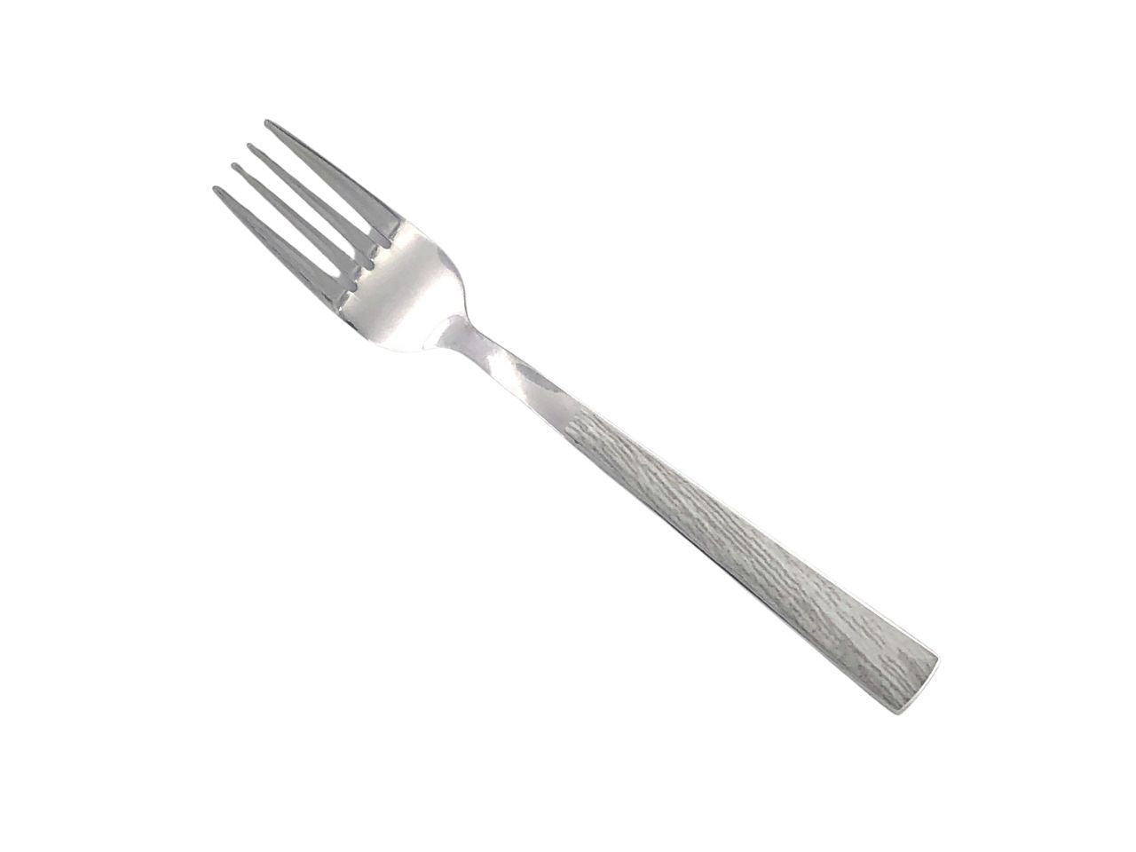 Forchetta dolce manico rovere sbiancato set da 6 forchette