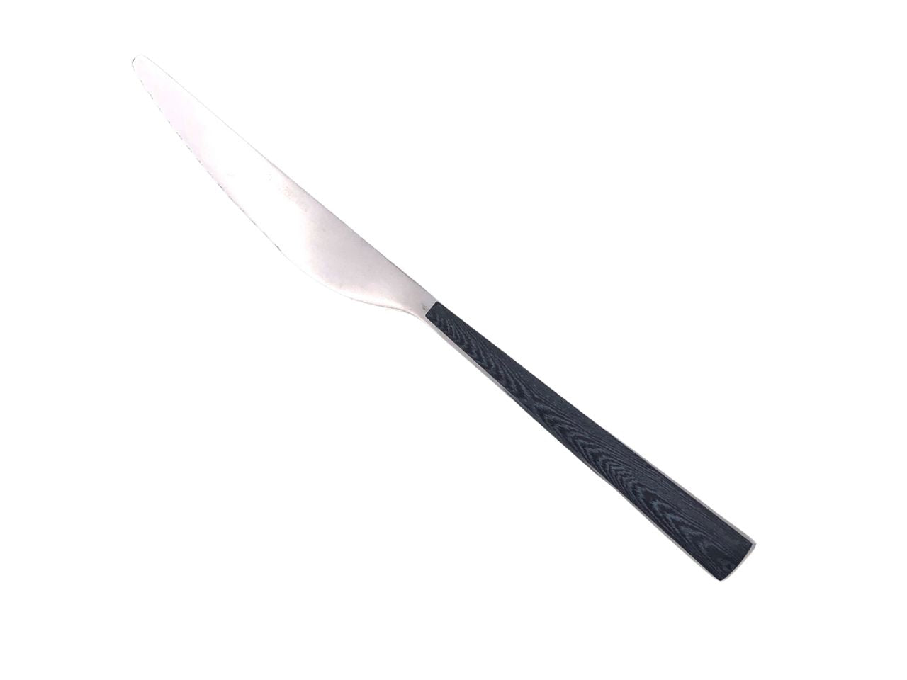 Coltello tavola manico wenge' set da 6 coltelli