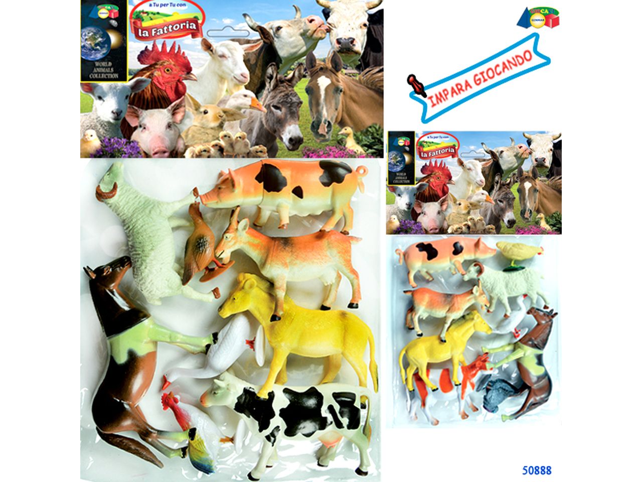 Animali della fattoria 50888