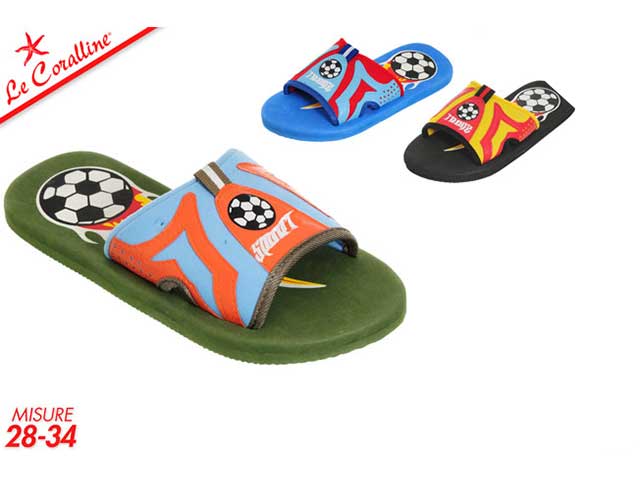 Ciabatte a fascia bambino taglia 28-34 $