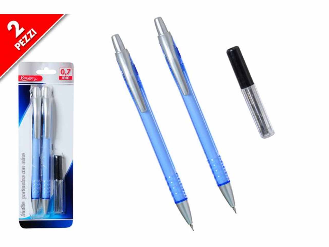 Porta mine 2 pezzi c/ricarica 450424