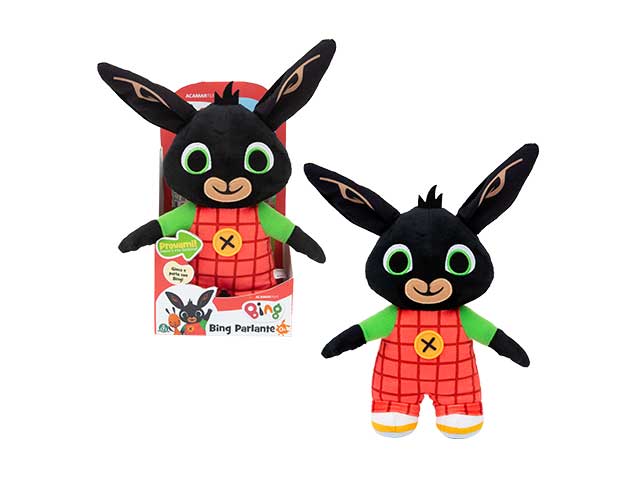 Bing Peluche Parlante 33cm per bambini - Giochi Preziosi