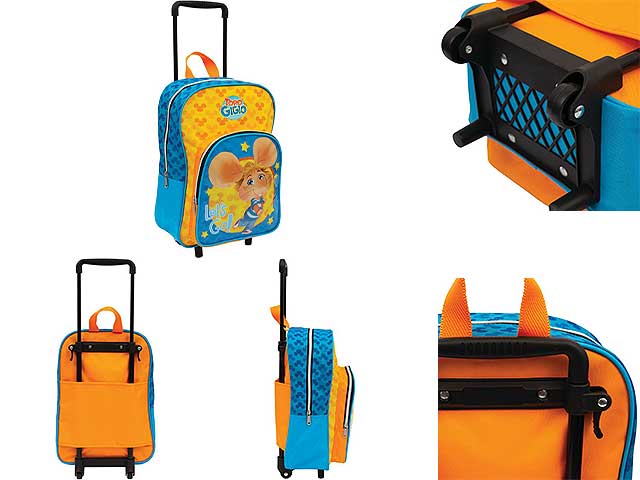 Topo gigio zaino trolley