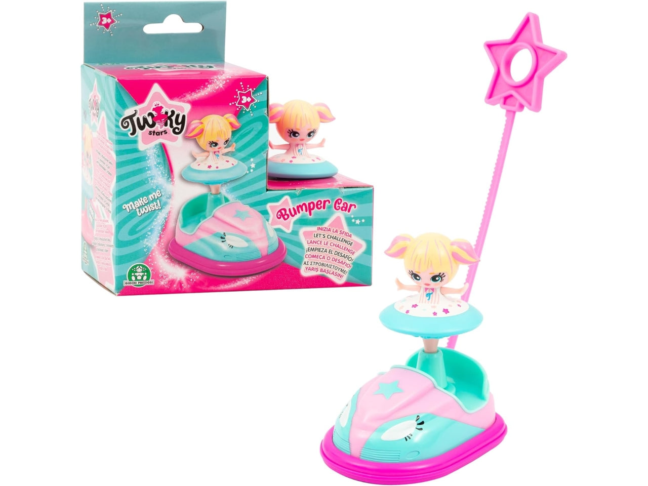 Twiky stars - bumper car playset $