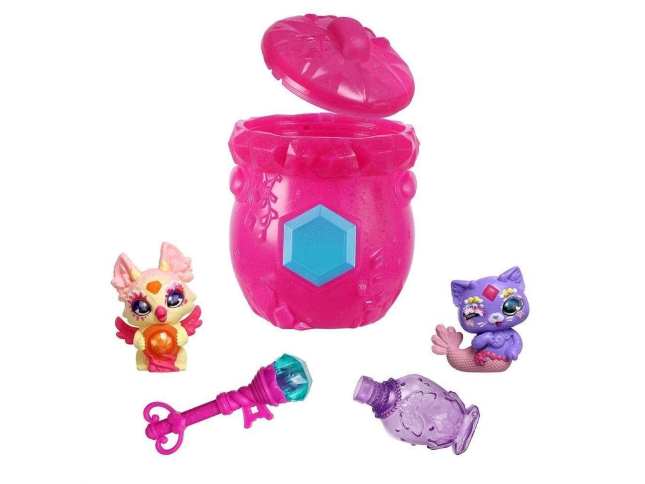 Magix Mixies Mixlings Twin Pack, Calderone Magico Crystal Woods con 2 Personaggi - Giochi Preziosi $