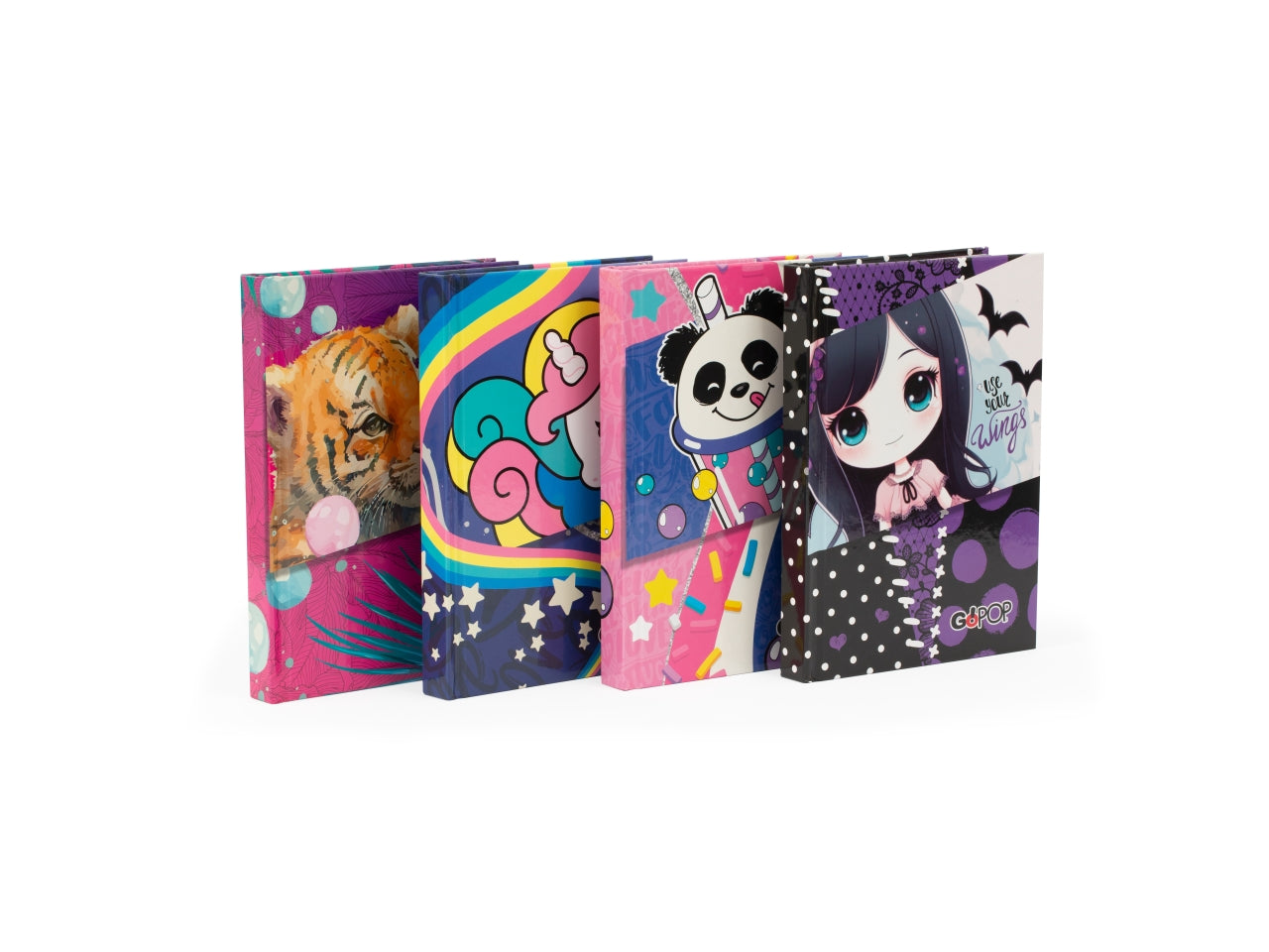 Gopop 24 diario assortito girl, multicolor, Made in Italy - Clementoni