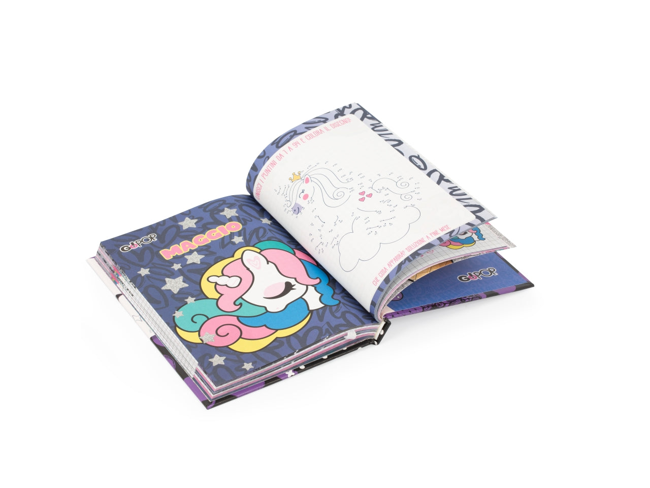 Gopop 24 diario assortito girl, multicolor, Made in Italy - Clementoni