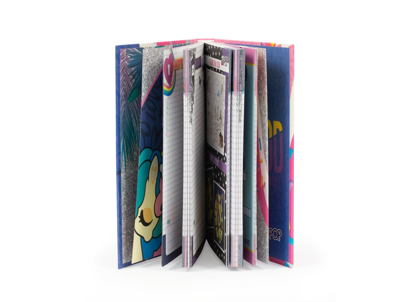 Gopop 24 diario assortito girl, multicolor, Made in Italy - Clementoni