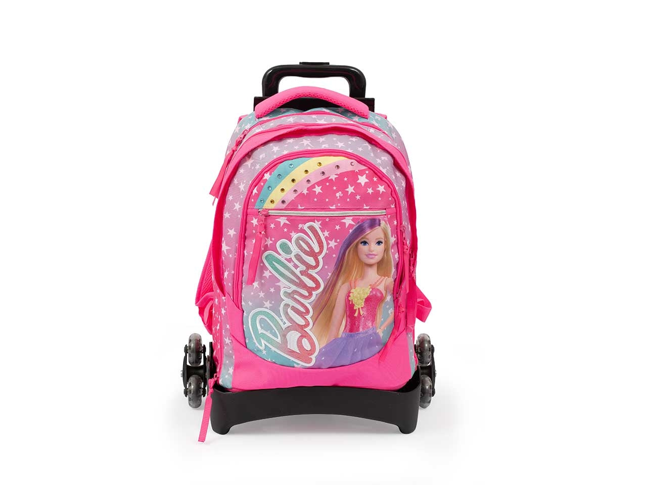 Barbie24 zaino trolly estensibile, multicolor, Made in Italy - Giochi Preziosi