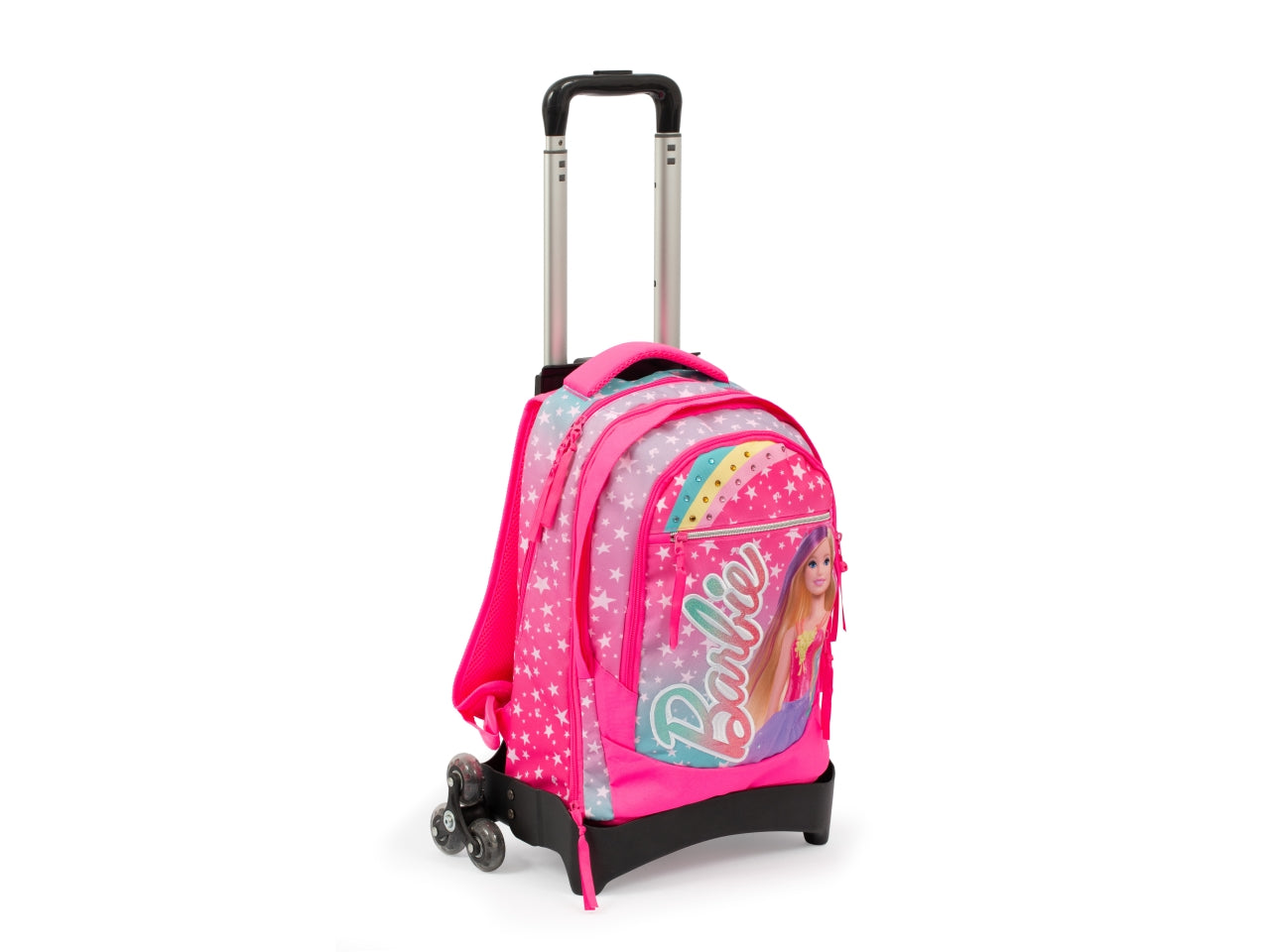 Barbie24 zaino trolly estensibile, multicolor, Made in Italy - Giochi Preziosi
