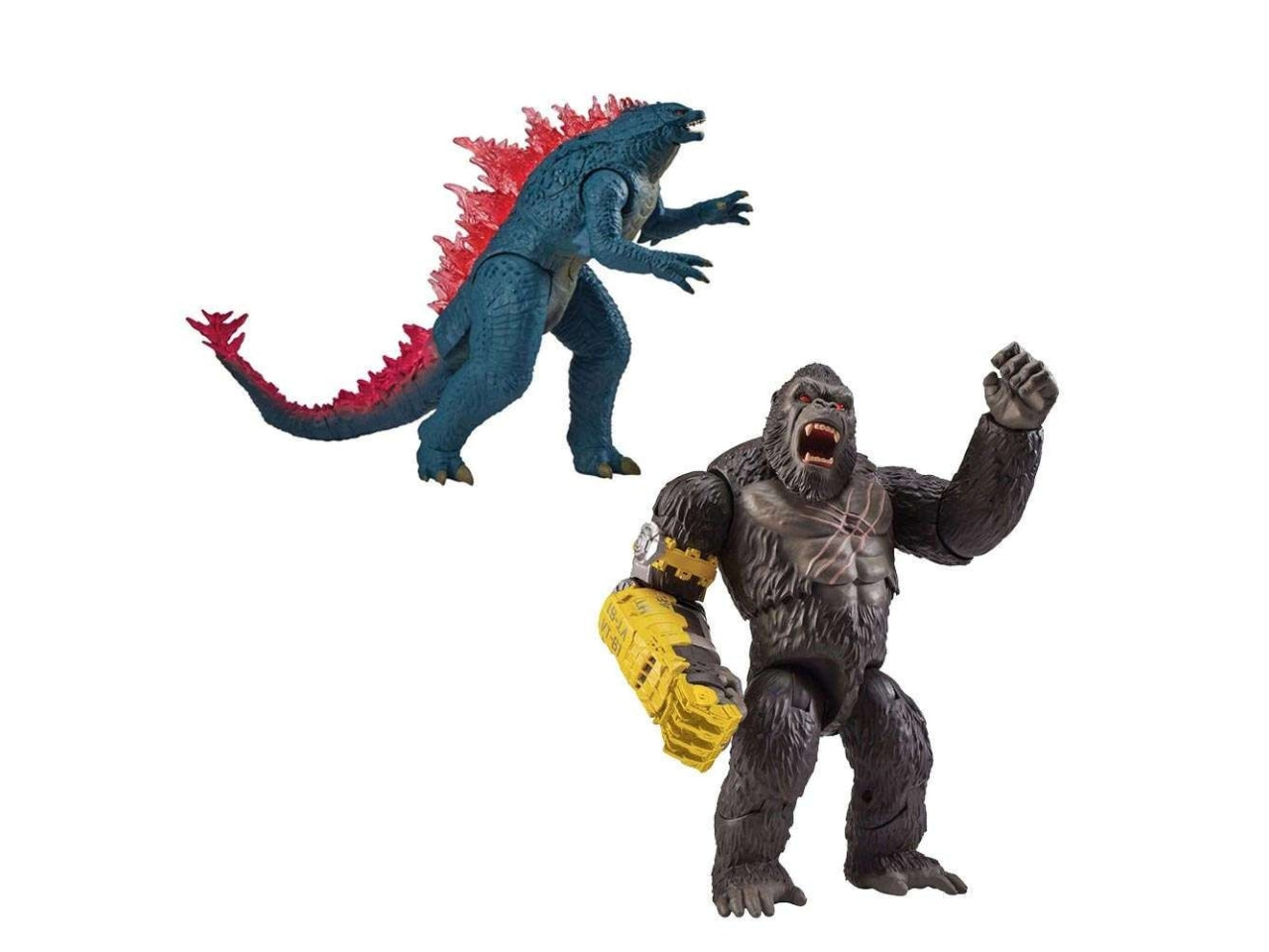 Godzilla x kong mega personaggio deluxe 33cm con funzione - Personaggi alti 35 cm, dettagliatissimi e con funzioni straordinarie! Premendo - Giochi Preziosi