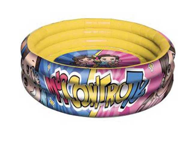 Piscina gonfiabile per bambini me contro te 3 anelli 90cm