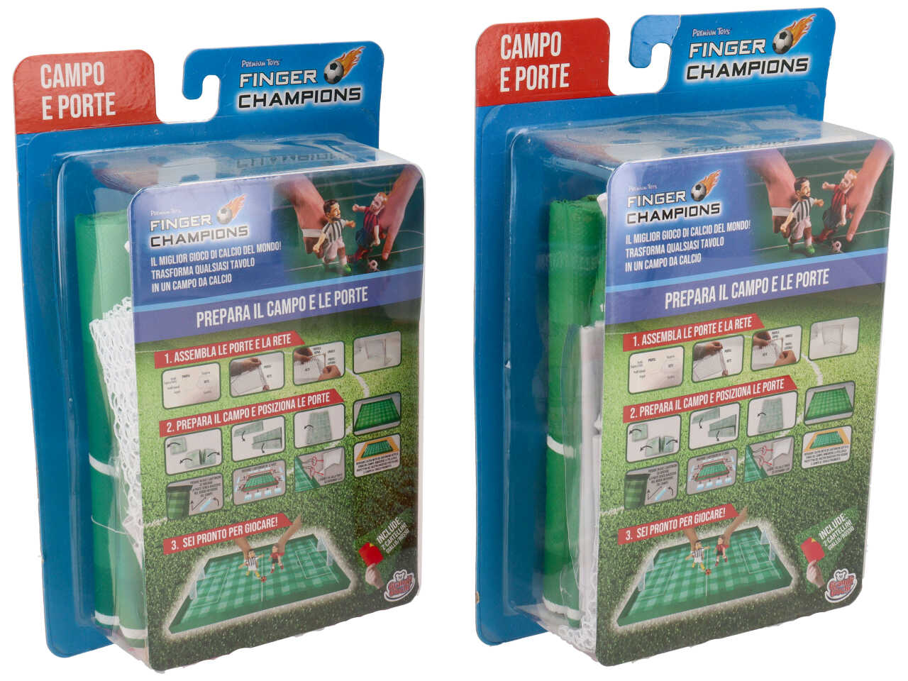 Finger champion modelli assortiti venduti singolarmente: 9 diversi modelli di giocatori o 3 campi differenti fng09008 $