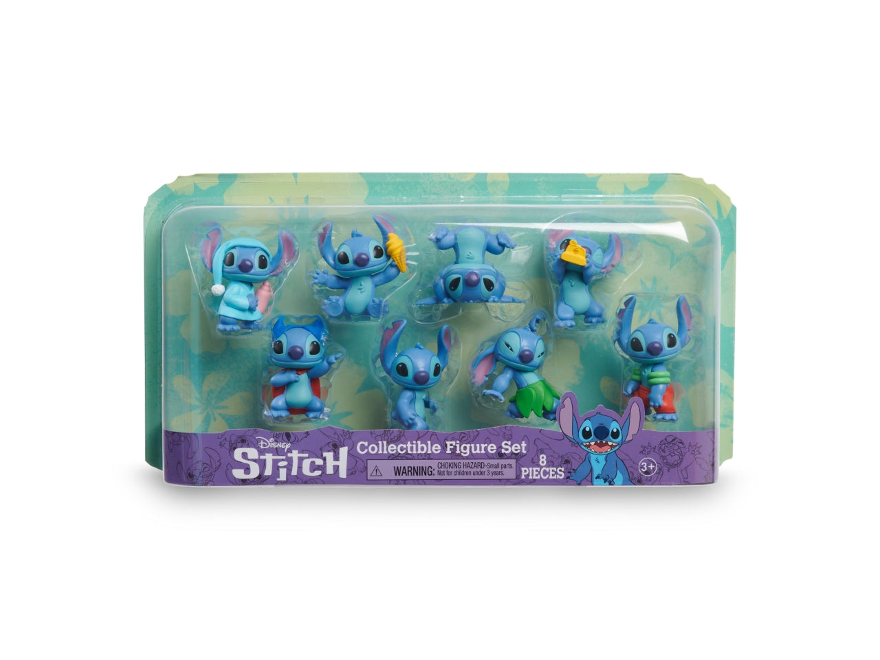 Stitch set 8 personaggi da 6 cm - Set 8 personaggi di Stitch con diversi look divertenti. Ogni - Grandi Giochi