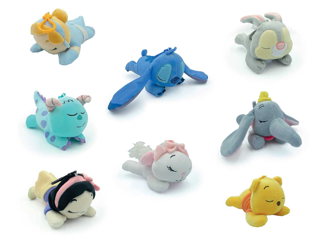 Grandi giochi disney snuglets mini peluche da 15cm super coccolosi - personaggi assortiti