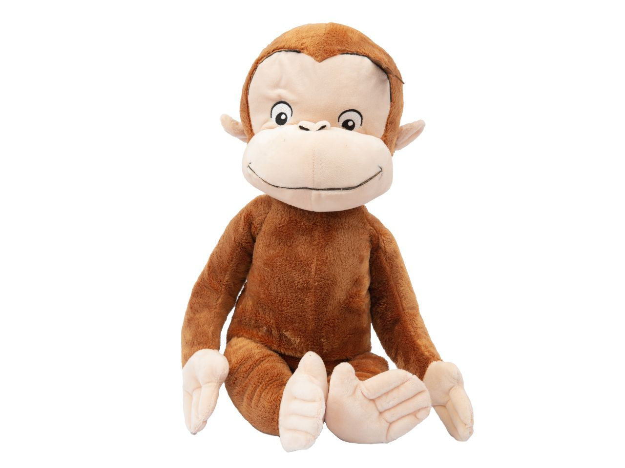 Grandi giochi curioso come george peluche da 50cm