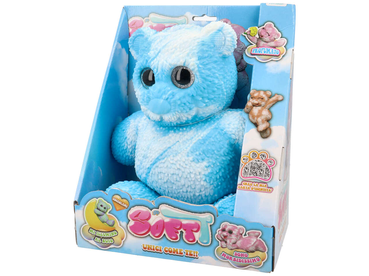Stretchapalz soft bear 28cm, Materiali: gomma | Grandi Giochi