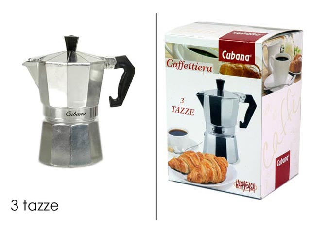 Caffettiera cubana 3 tazze