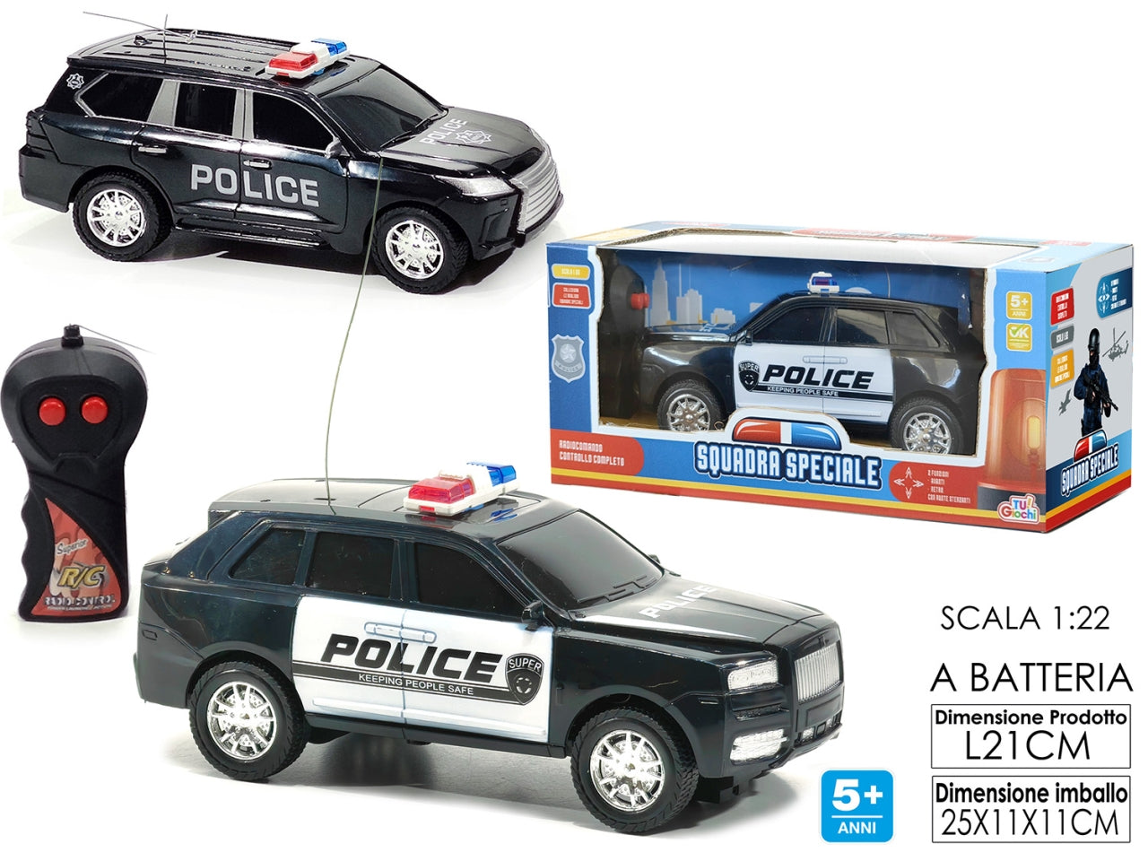 Auto forze speciali r/c 104306