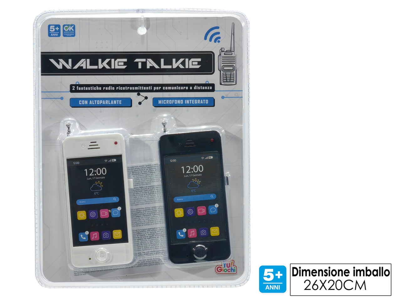 Walkie-talkie telefonino 122111/