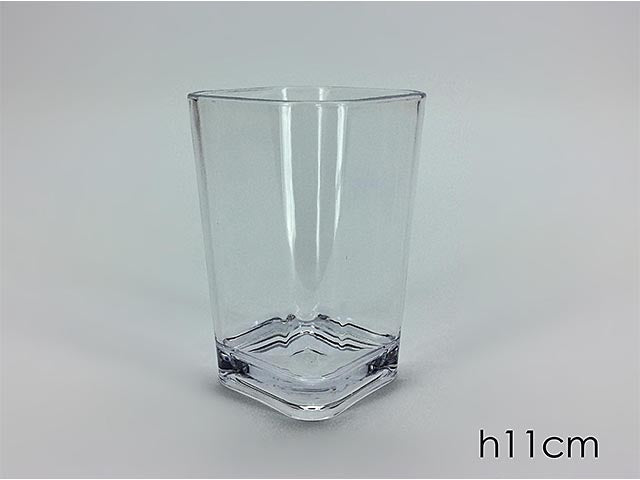 Portaspazzolino in plastica trasparente