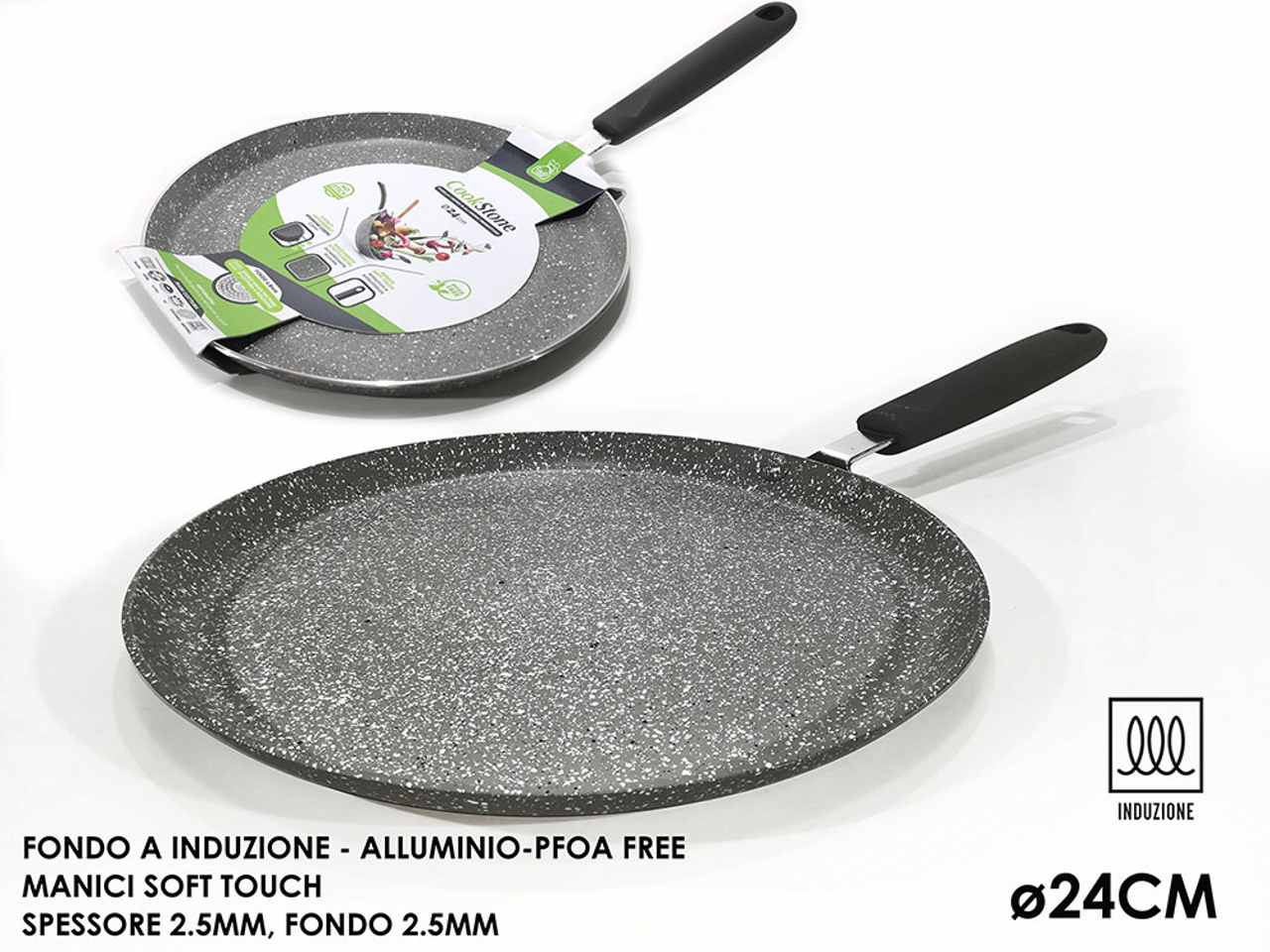 Cookstone padella crepes d.24cm