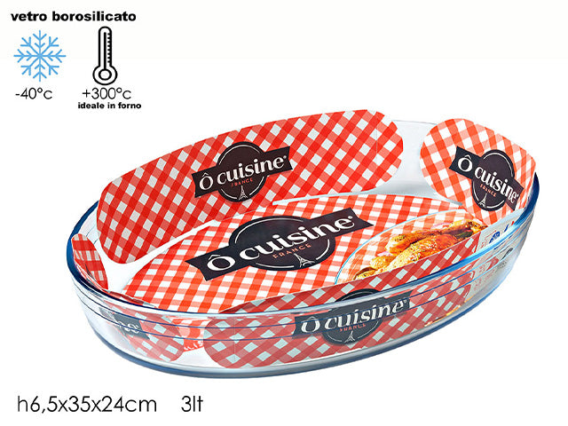 Ocusine teglia ovale 35x24