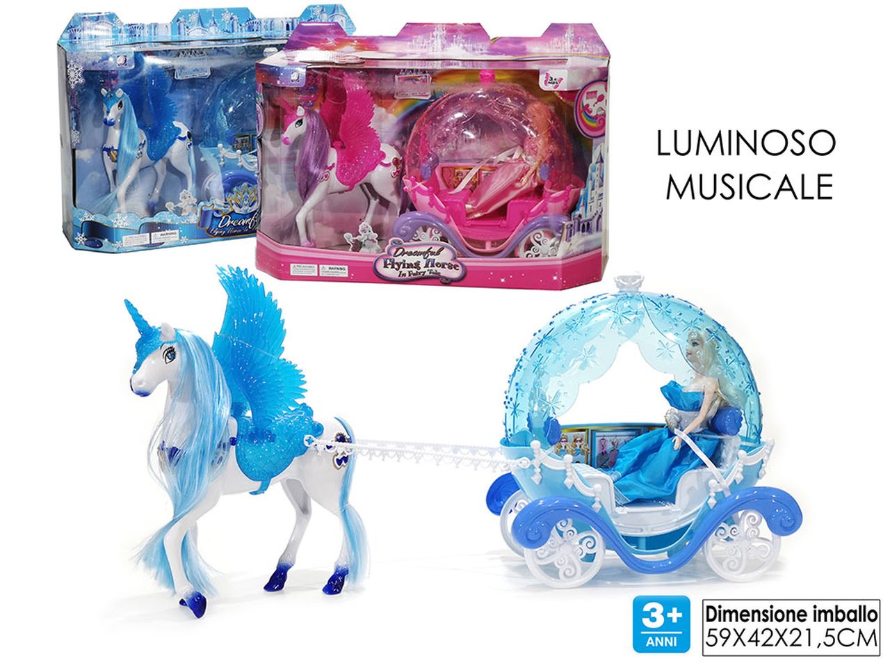 Principessa c/carrozza try-me 115355