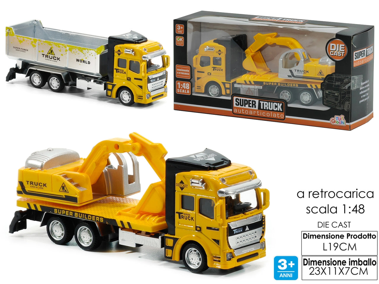 Super truck autoarticolato