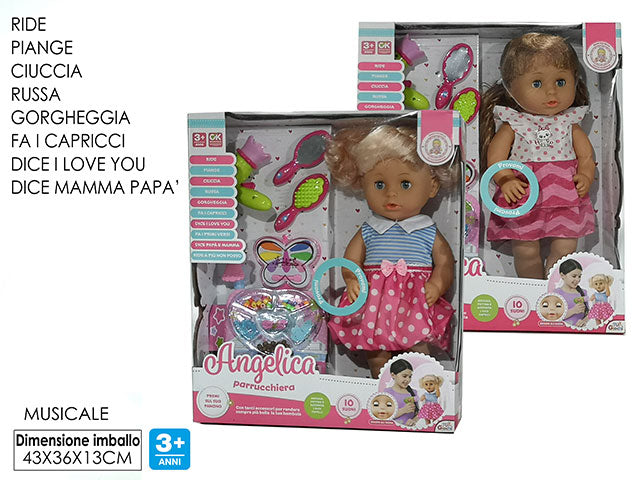 Bambola angelica parruchiera 103499