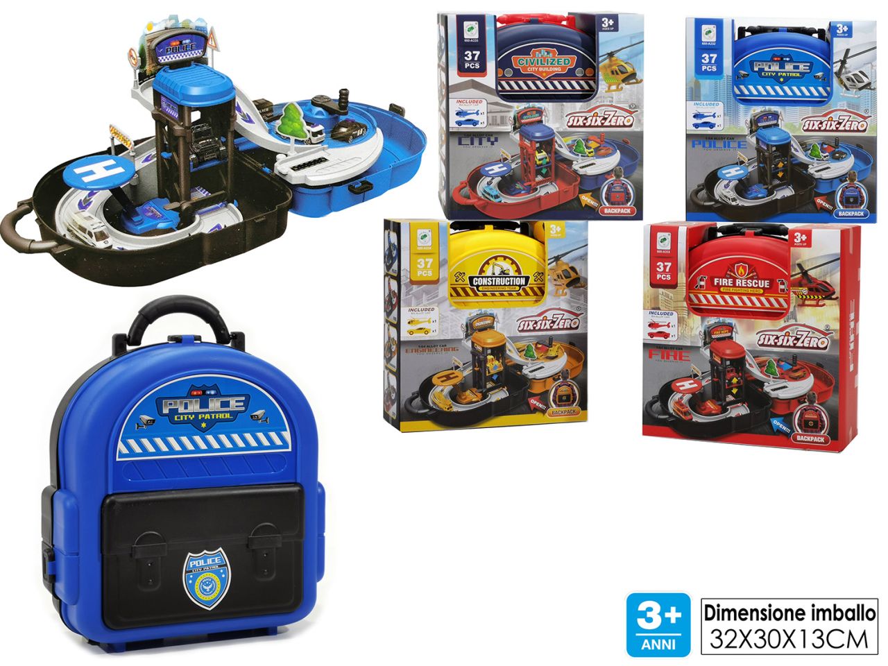 Parcheggio richiudibile disponibile in 4 assortimenti