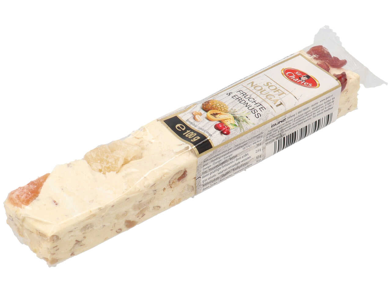 Barretta soft con arachidi e caramello salato 100g