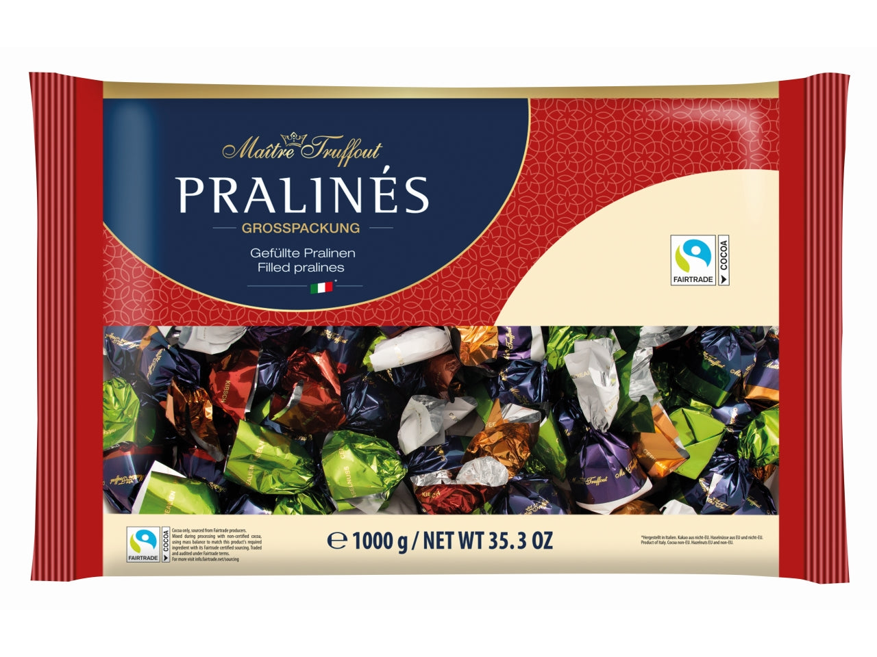 Praline di cioccolata al latte misti 1kg